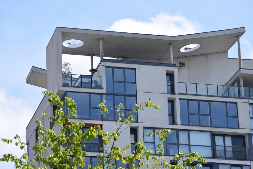 Nice glass building